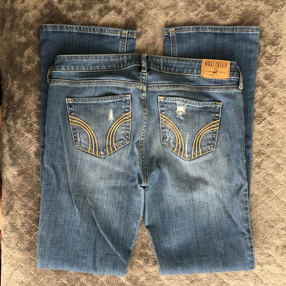 Dark Wash Hollister Bootcut Jean